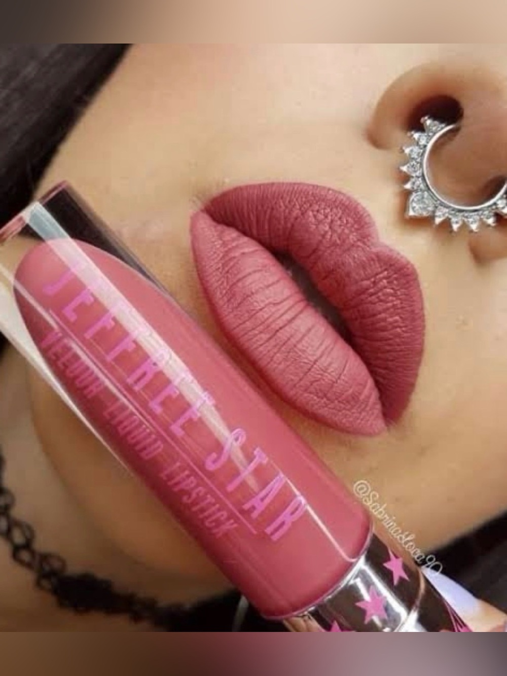 Jeffree Star Velour Liquid Lipstick — Dusty Rose Mauve Pink